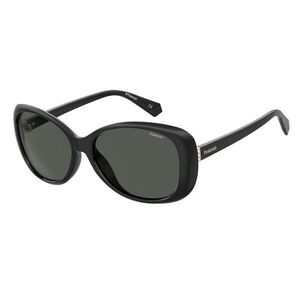 Polaroid Black Plastic Women's Sunglasses